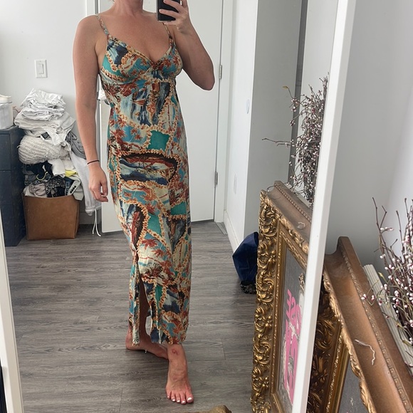 Jams World Dresses Vintage Jams World Retro Island Maxi Dress